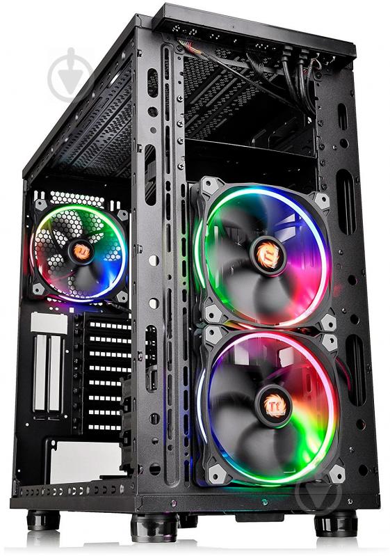 Корпус Thermaltake View 31 RGB Tempered Glass Black - фото 9