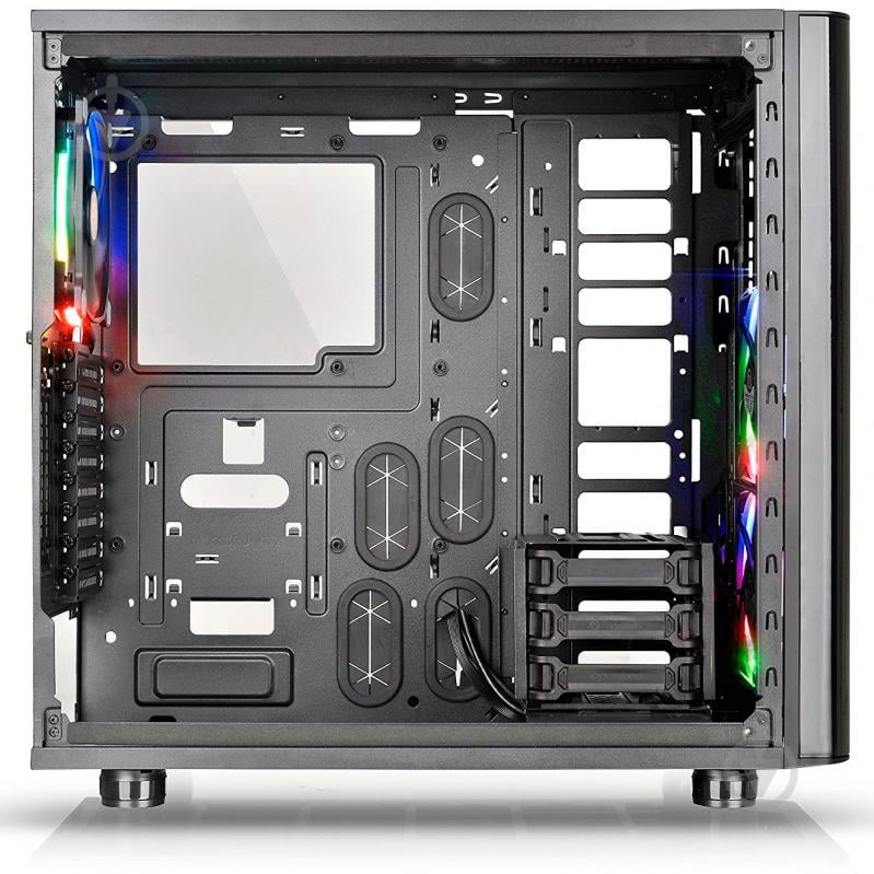 Корпус Thermaltake View 31 RGB Tempered Glass Black - фото 7