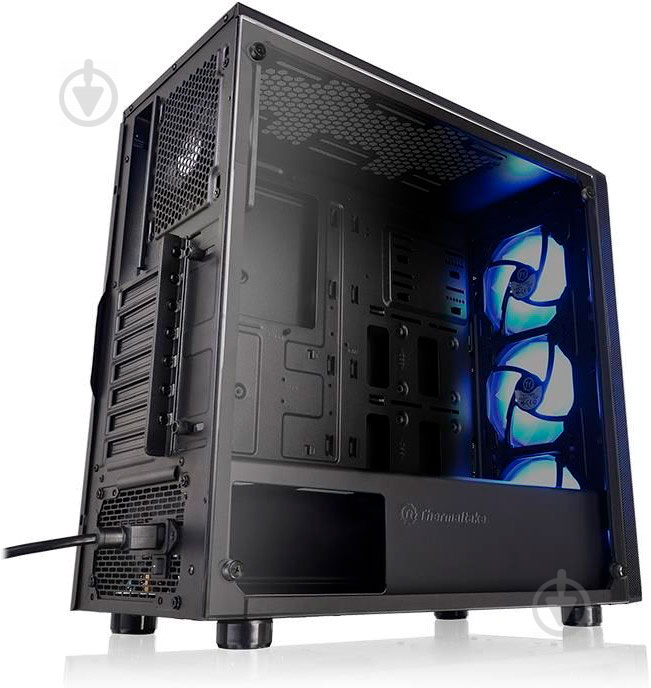 Корпус Thermaltake Versa J23 Tempered Glass RGB Edition - фото 4