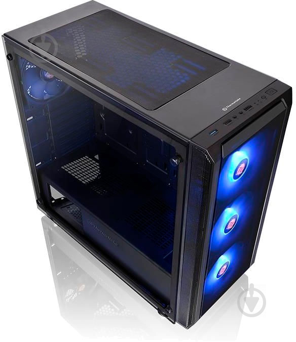 Корпус Thermaltake Versa J23 Tempered Glass RGB Edition - фото 2