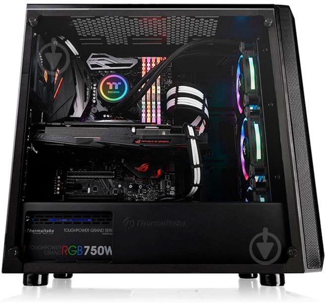 Корпус Thermaltake Versa J23 Tempered Glass RGB Edition - фото 20