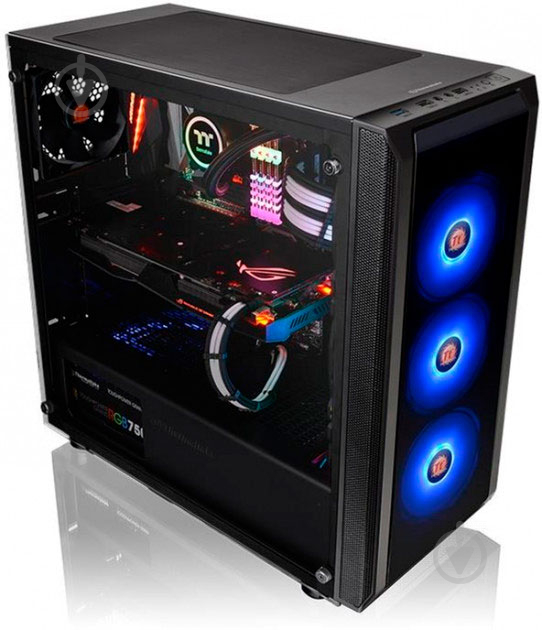 Корпус Thermaltake Versa J23 Tempered Glass RGB Edition - фото 19