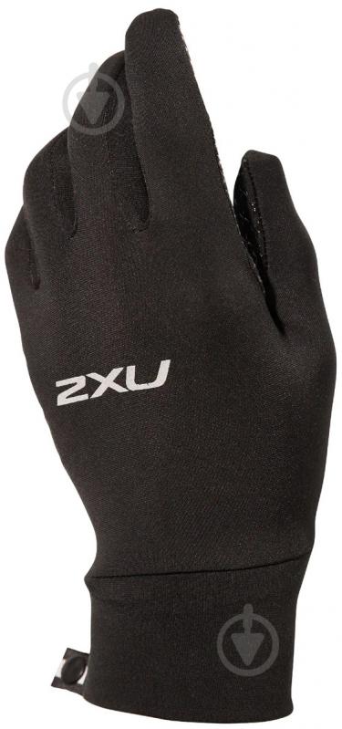 Рукавички Run Glove UQ5340h_BLK/SIL р.M чорний - фото 1 Рукавички Run Glove UQ5340h_BLK/SIL р.M чорний - фото 1