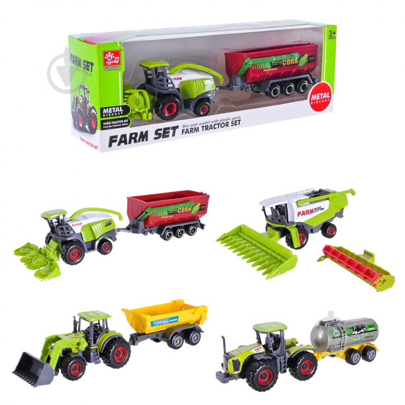 Трактор с прицепом Shantou SQ82002-2B - фото 1