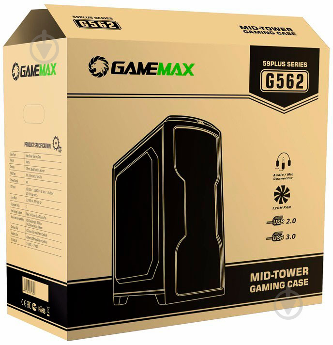 Корпус GameMax Matrix G562 - фото 18