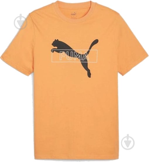 Футболка Puma DESERT ROAD GRAPHIC TEE 67970546 р.M помаранчевий - фото 1