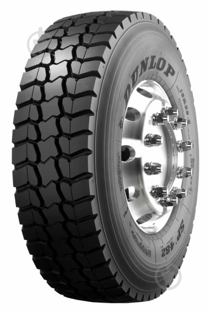 Шина Dunlop SP482 M+S 315/80R22.5 156/150 K нешипованая всесезонные - фото 1