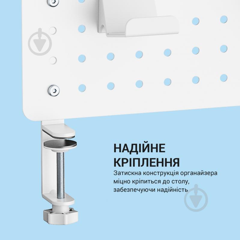 Полка-органайзер настольная OfficePro DO780W - фото 7