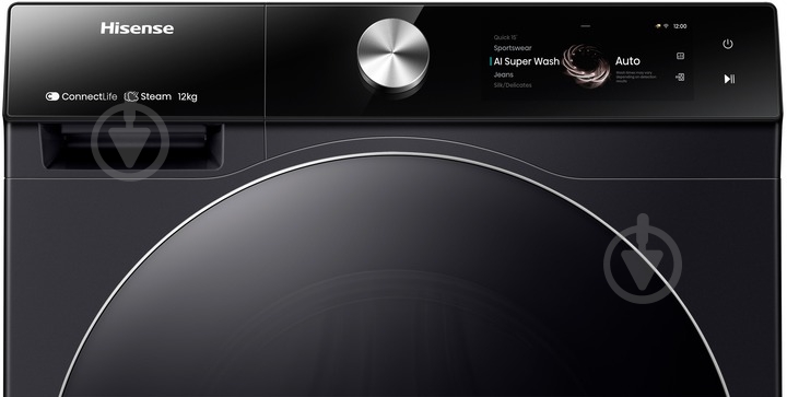 ВИТРИНА! Стиральная машина Hisense WF7S1247BB - фото 9 ВИТРИНА! Стиральная машина Hisense WF7S1247BB - фото 9