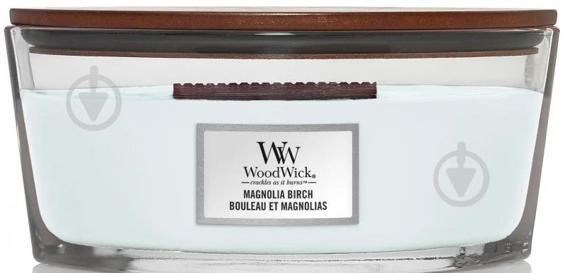 Свічка ароматична Woodwick ароматична Woodwick Ellipse Magnolia Birch (Магнолія та Береза) 453г - фото 1