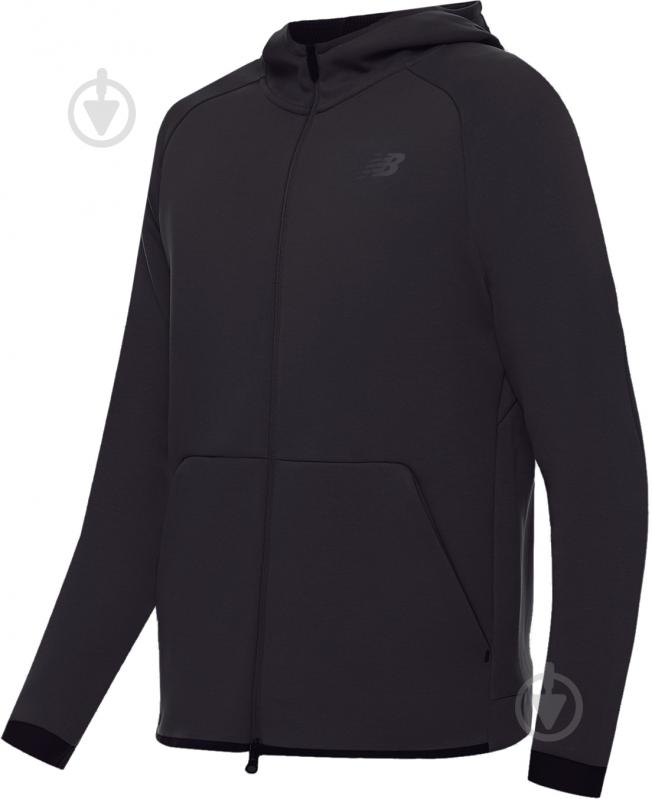 Джемпер New Balance R.W.TECH FLEECE FULL ZIP MJ21178BK р.XL черный - фото 5