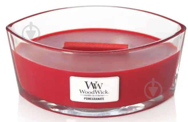 Свічка ароматична Woodwick Ellipse Pomegranate (Гранат) 453г - фото 2