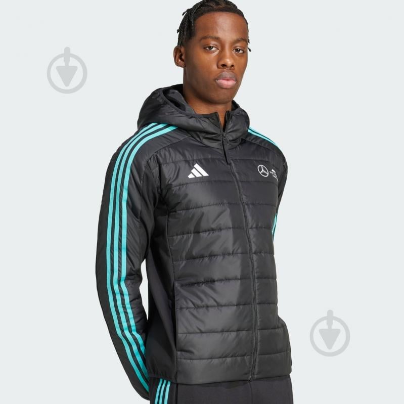 Куртка мужская демисезонная Adidas MER DNA PFJKT M JV5433 р.L черная - фото 3
