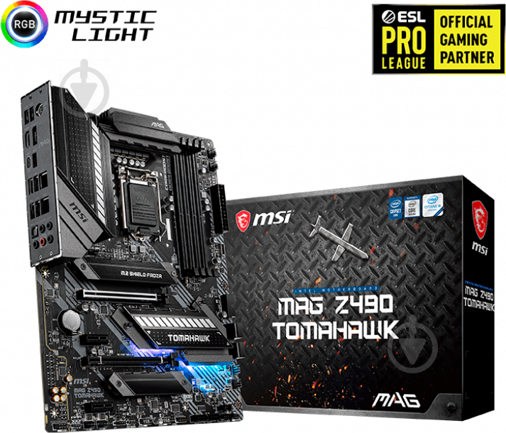 Материнская плата MSI MAG Z490 TOMAHAWK (Socket 1200, Intel Z490, ATX) - фото 5