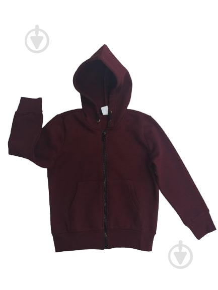 Кофта для дівчинки Роза р.140 бордовий - фото 1 Кофта для дівчинки Роза р.140 бордовий - фото 1