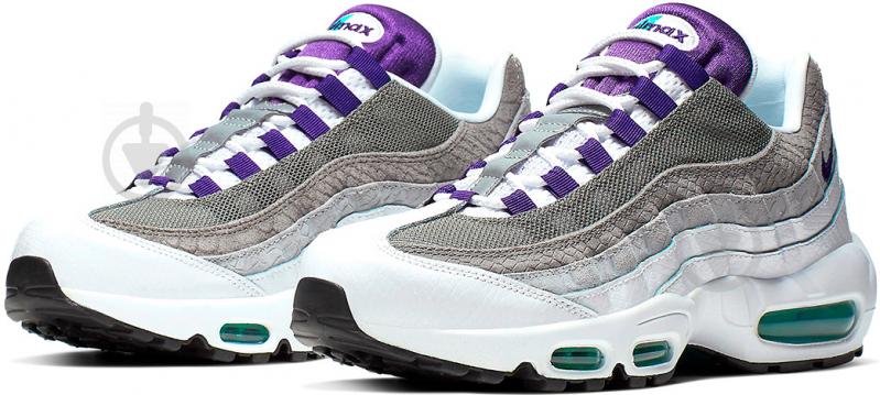 Кроссовки мужские Nike AIR MAX 95 LV8 AO2450-101 р.42 бело-серые - фото 1