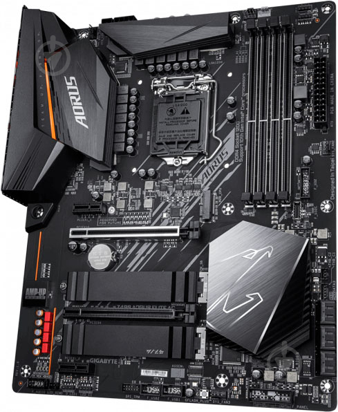 Материнская плата Gigabyte Z490 AORUS ELITE AC (Socket 1200, Intel Z490, ATX) - фото 2