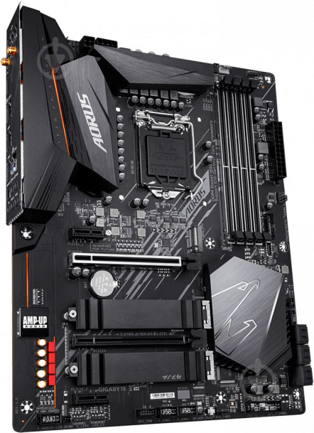 Материнская плата Gigabyte Z490 AORUS ELITE AC (Socket 1200, Intel Z490, ATX) - фото 4