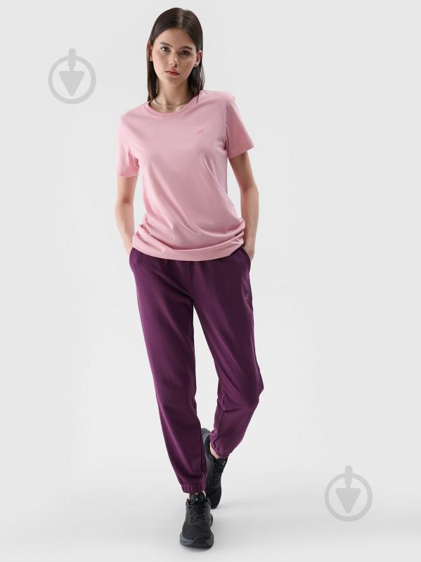 Футболка 4F р.S розовый - фото 2