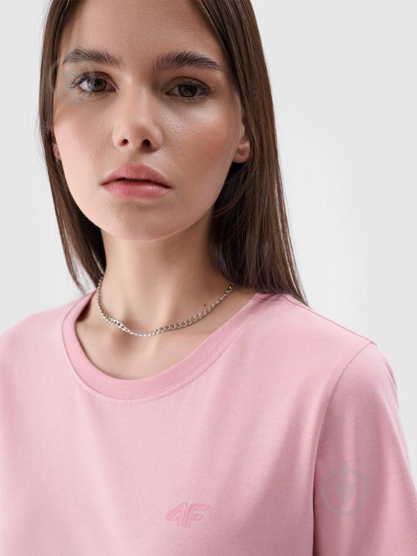 Футболка 4F р.S розовый - фото 3