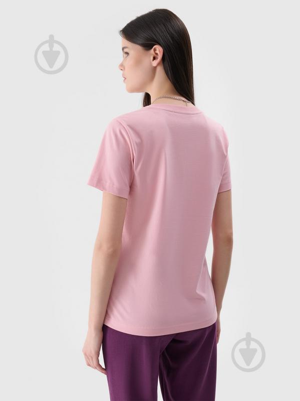 Футболка 4F р.S розовый - фото 4