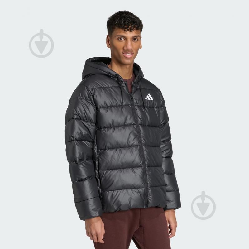 Пуховик чоловічий зимовий Adidas Ess Sd Puf Hd J JX7787 р.L чорний - фото 3