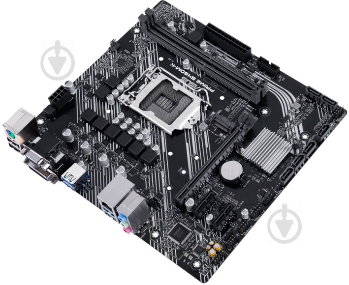 Материнская плата Asus PRIME B460M-K (Socket 1200, Intel B460, mirco ATX) - фото 4