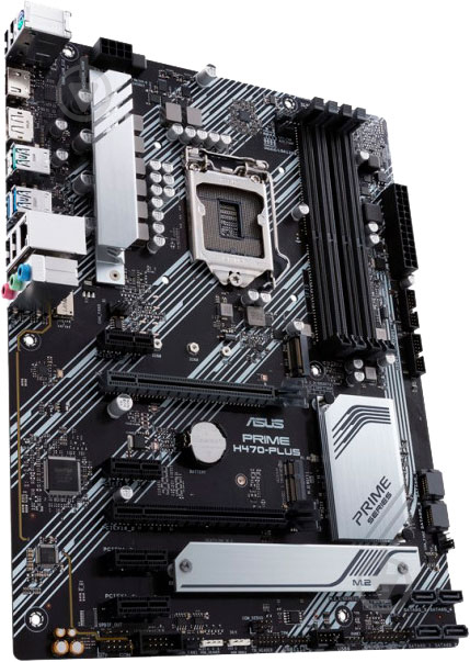 Материнская плата Asus PRIME H470-PLUS (Socket 1200, Intel H470, mirco ATX) - фото 3