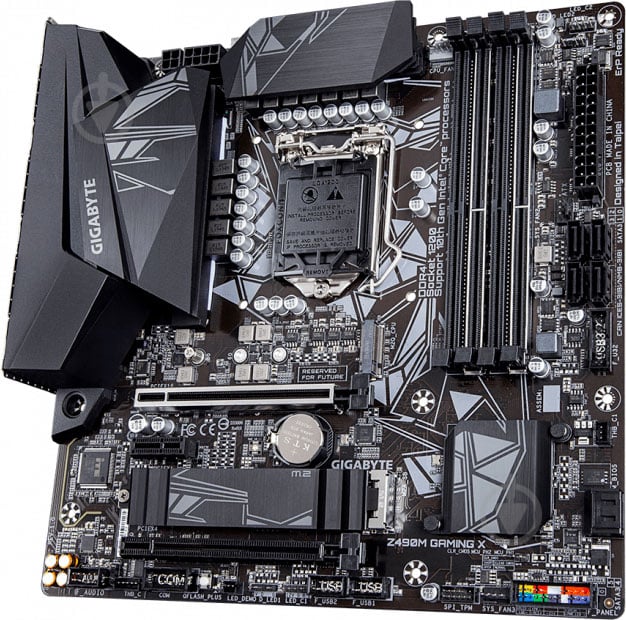 Материнська плата Gigabyte Z490M GAMING X (Socket 1200, Intel Z490, mirco ATX) - фото 4