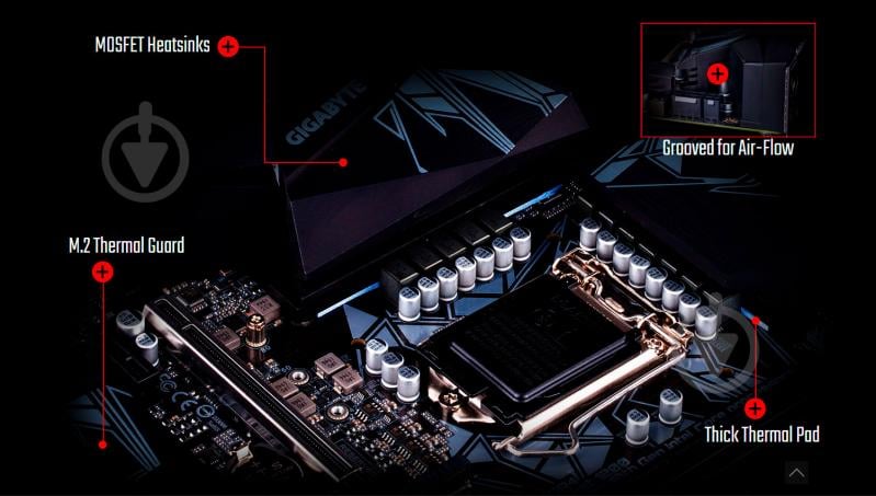 Материнська плата Gigabyte Z490M GAMING X (Socket 1200, Intel Z490, mirco ATX) - фото 10