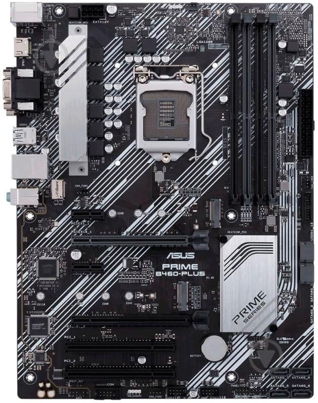 Материнская плата Asus PRIME B460-PLUS (Socket AM4, AMD B450, ATX) - фото 2