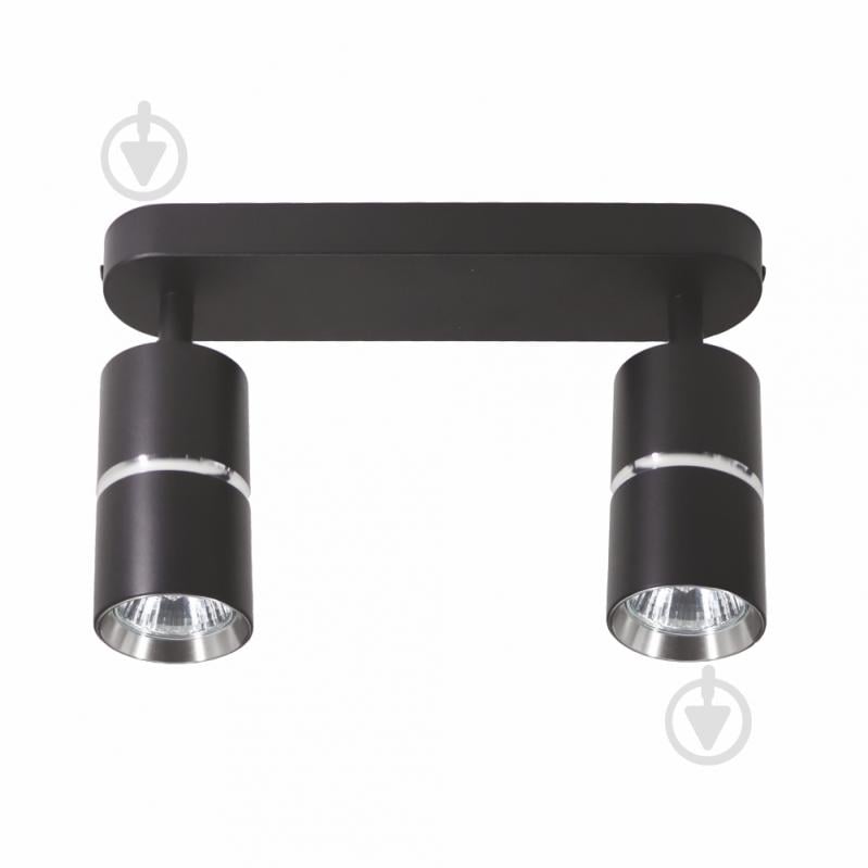 Светильник накладной поворотный ARDERO 2xGU10 черный/хром ML312-2 b - фото 2 Светильник накладной поворотный ARDERO 2xGU10 черный/хром ML312-2 b - фото 2