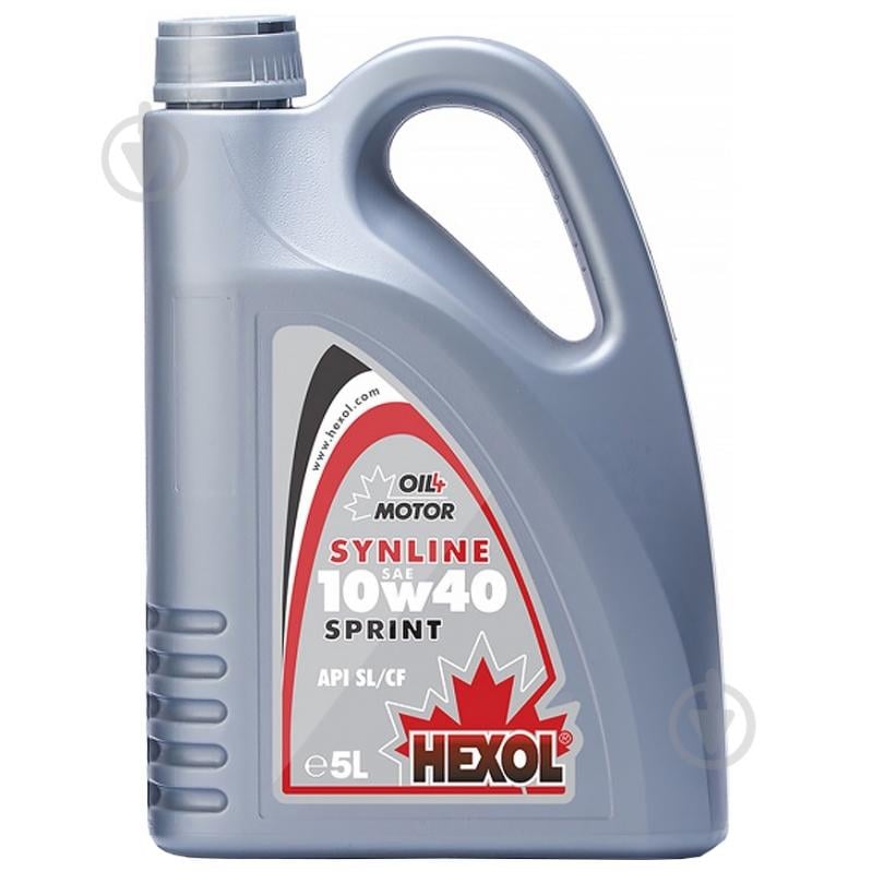 Моторное масло синтетическое Hexol Synline Sprint 10W-40 5 л (HexolSynlineSprint10W405L) - фото 1
