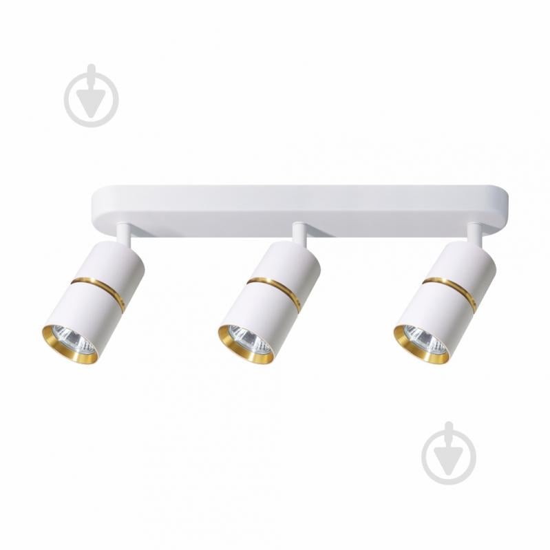 Світильник накладний поворотний ARDERO 3xGU10 білий/золото ML312-3 w - фото 2 Світильник накладний поворотний ARDERO 3xGU10 білий/золото ML312-3 w - фото 2