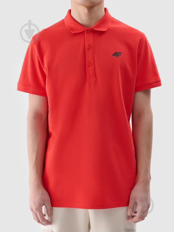 Поло 4F р.L красный - фото 5