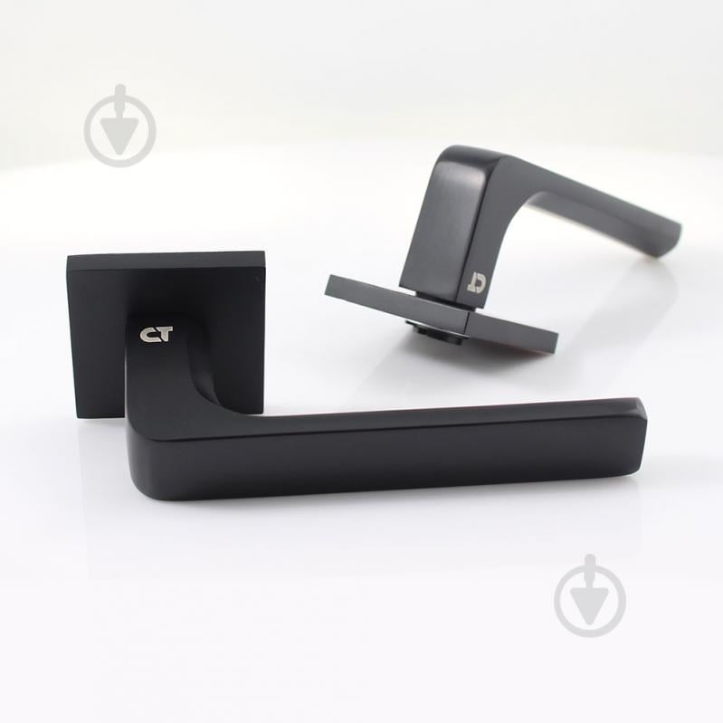 Ручка на розетке Comit Inferno матовый черный - фото 3