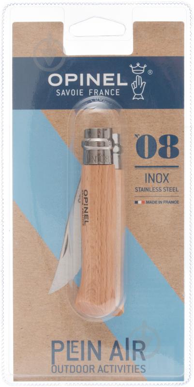 Нож Opinel 8 VRI блистер 204.78.56 - фото 3