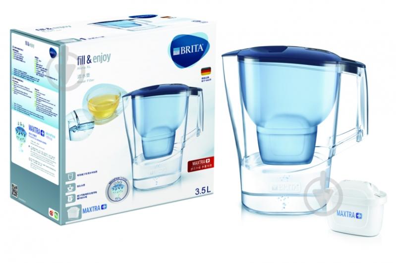 Фильтр-кувшин BRITA Aluna XL МХ+ синий - фото 1
