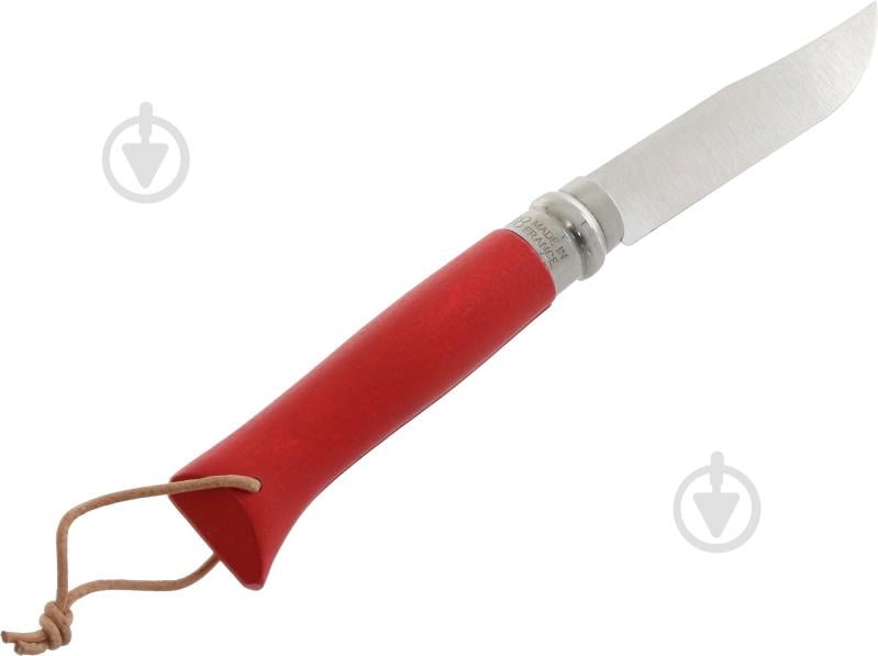 Нож Opinel 8 VRI Trekking красный 204.63.39 - фото 2