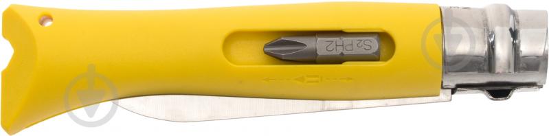 Нож Opinel №9 Diy желтый 204.63.47 - фото 3