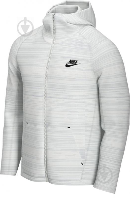 Джемпер Nike M NSW TCH FLC HOODIE FZ EL CT7866-043 р. 2XL білий - фото 1