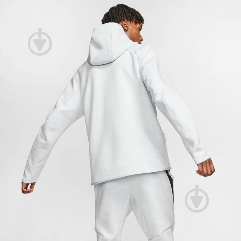 Джемпер Nike M NSW TCH FLC HOODIE FZ EL CT7866-043 р. 2XL білий - фото 3