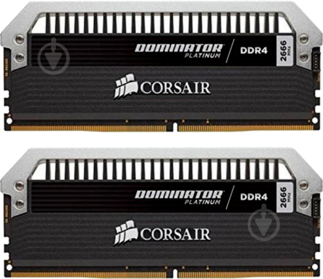 Оперативна пам'ять Corsair DDR4 SDRAM 16 GB (2x8GB) 3200 MHz (CMD16GX4M2B3200C16) PC4-25600 - фото 1