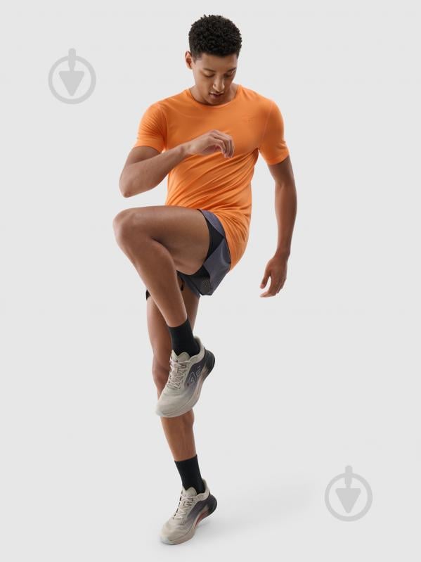 Футболка 4F р.L/XL оранжевый - фото 4 Футболка 4F р.L/XL оранжевый - фото 4