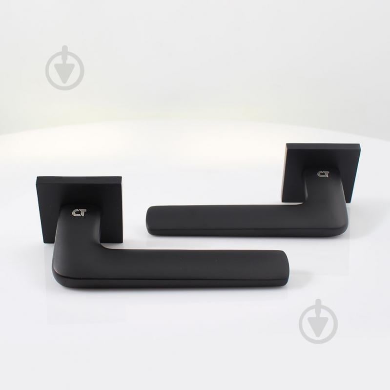 Ручка на розетке Comit Nox Q матовый черный - фото 3