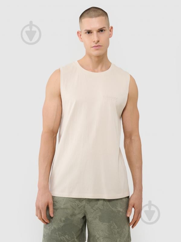 Майка 4F SLEEVELESS M128 р.L бежевый - фото 1 Майка 4F SLEEVELESS M128 р.L бежевый - фото 1
