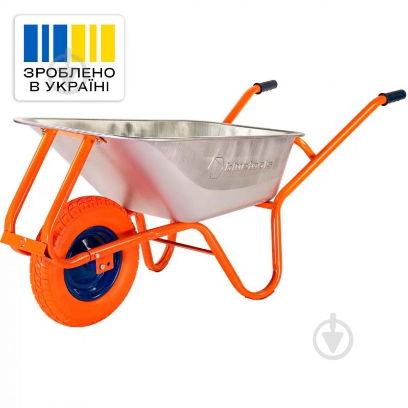 Тачка садовая BLUETOOLS 90 л до 180 кг Formula 1 Standard (220-4012) - фото 1