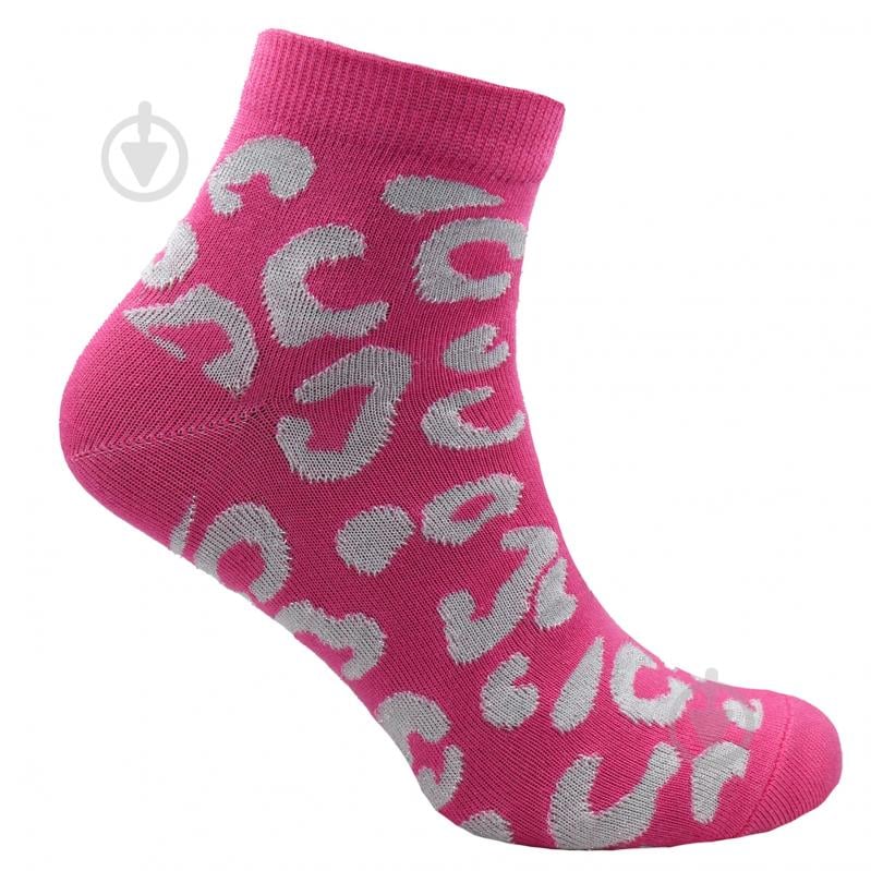 Носки женские Premier Socks с люрексом леопард р.23-25 розовый - фото 1