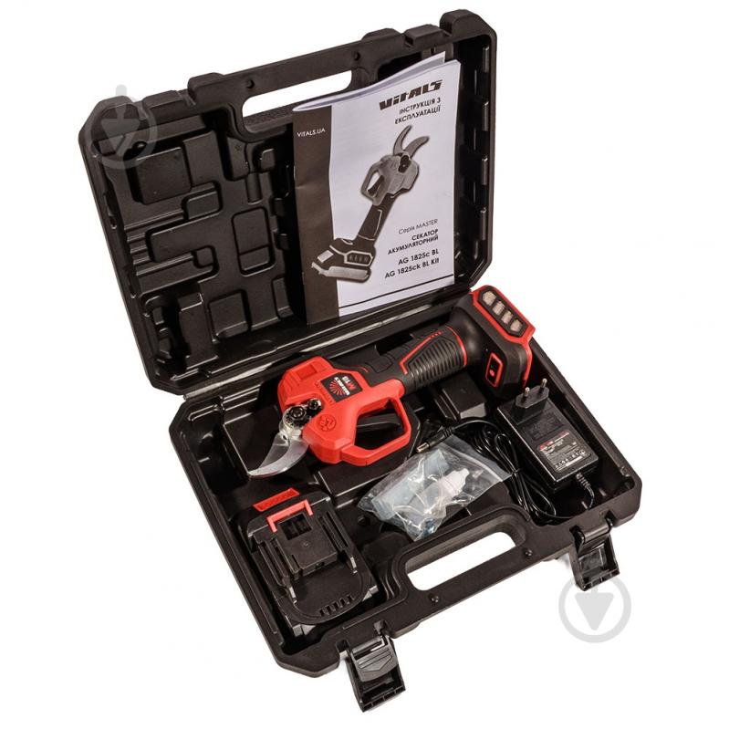Секатор аккумуляторный Vitals Master (AG 1825ck BL Kit) - фото 10 Секатор аккумуляторный Vitals Master (AG 1825ck BL Kit) - фото 10