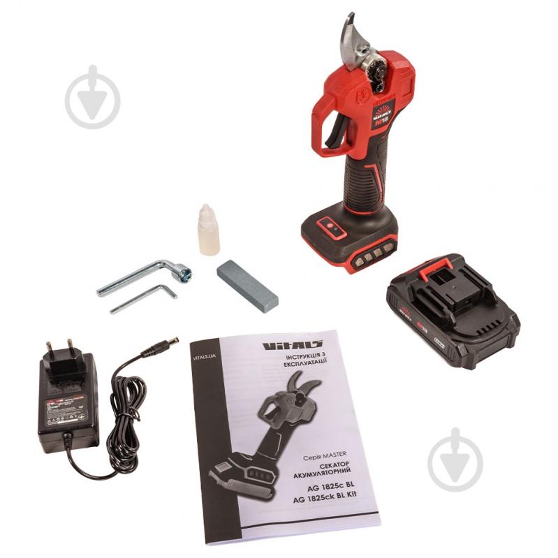Секатор аккумуляторный Vitals Master (AG 1825ck BL Kit) - фото 9 Секатор аккумуляторный Vitals Master (AG 1825ck BL Kit) - фото 9